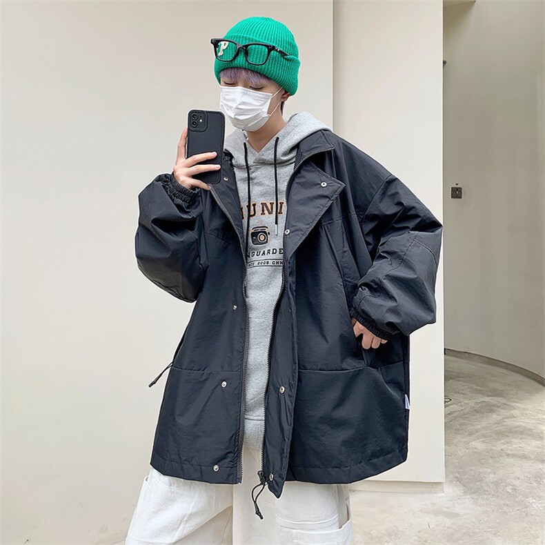 日系复古cityboy冲锋衣外套男女春秋季机能美式工装夹克J938-p60,男装夹克,星座1008-1