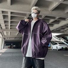 新款冲锋衣外套男宽松休闲工装夹克美式软壳机能风衣服W82/P64，男装夹克，星座506