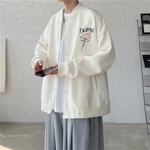 星座212A-JK6638 -P100控158  秋季新款重磅刺绣外套男夹克衫图片