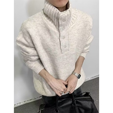 时尚流行简约日系原宿气质潮流慵懒百搭长袖毛衣新款M5805-P75，男装针织衫/毛衣，电商C216