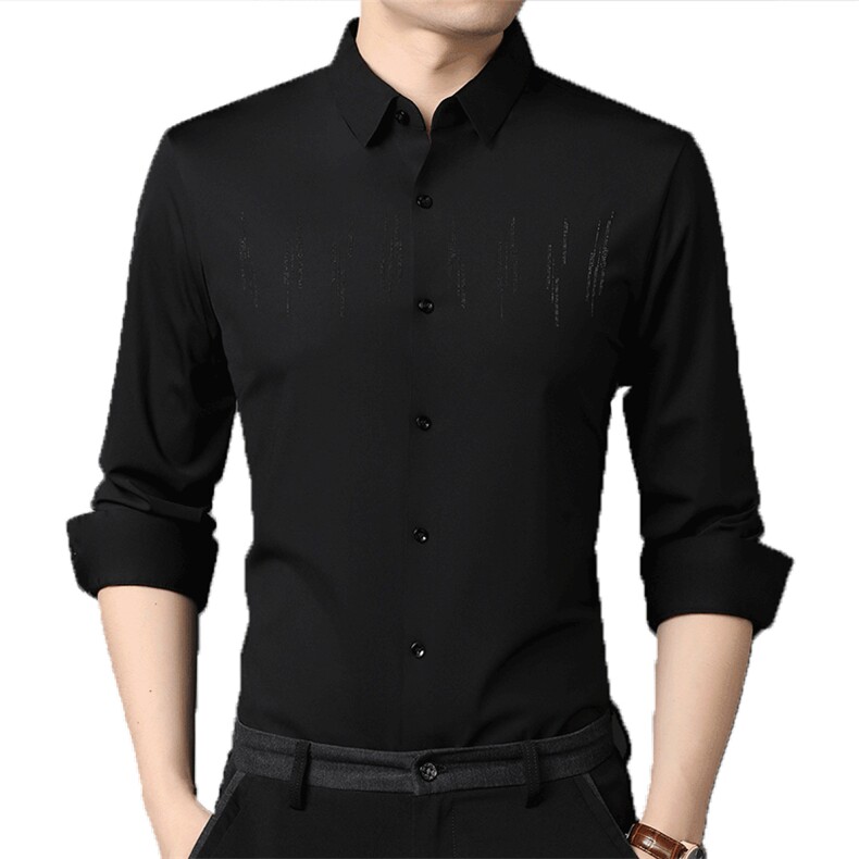 E961钱塘2020-2秋冬高品质男士无痕精品衬衫P95主推,男装衬衫,钱塘207-2