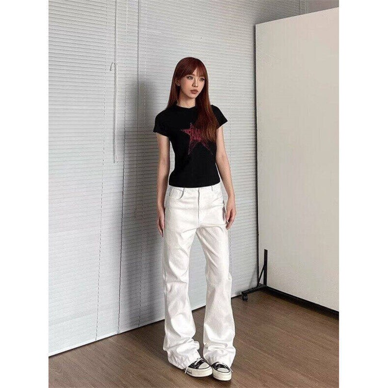 美式高街cleanfit牛仔裤男潮阔腿直筒显瘦vibe风裤子WN60233-p48,男装牛仔裤,星座1008