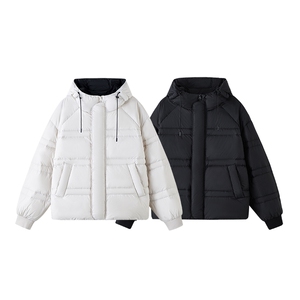90%绒 新标有报告 连帽韩版宽松羽绒服外套上衣 Y986 /P350图片