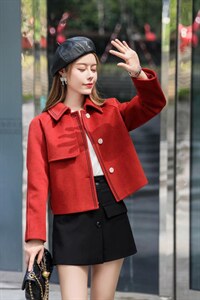 羊毛呢大衣，火爆，其它，蕊妮