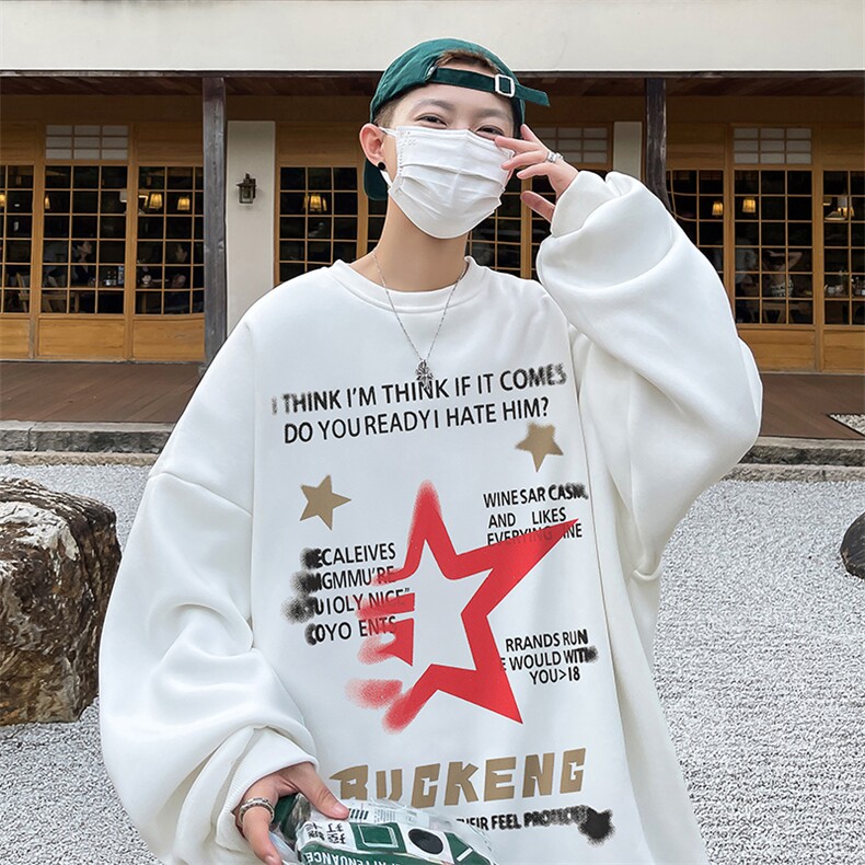 直播360克重磅美式印花卫衣Y208特P28 同步供应华棉品质P38特图片