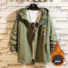 军绿色加绒款