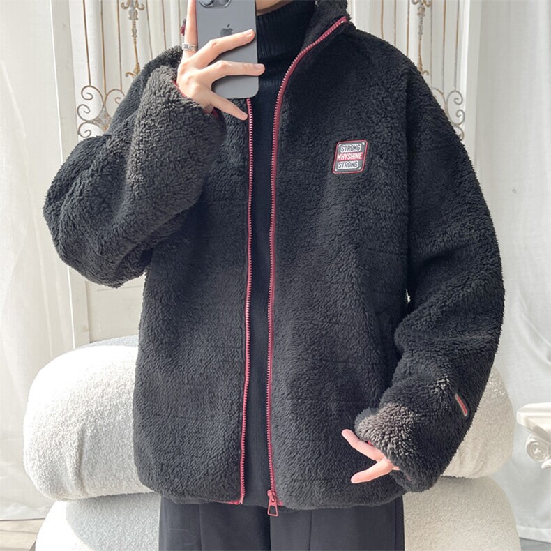 2024 冬季新款 旋律风车大码羊羔毛保暖外套M-5X HM24872-P75图片