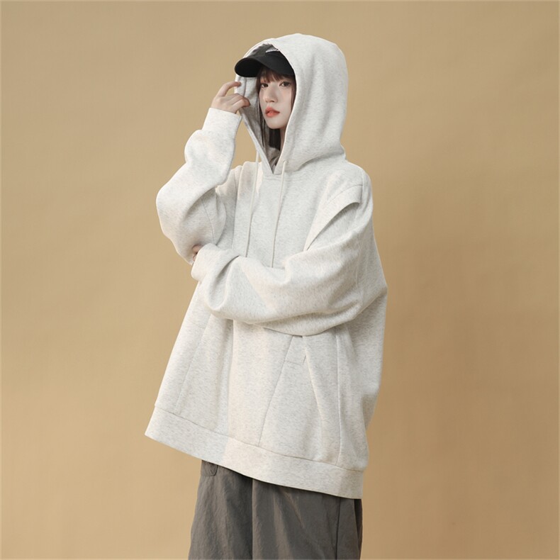 WY5001/P65春装新款高品质不起球连帽个性卫衣男潮流宽松上衣外套,男装卫衣,电商A141