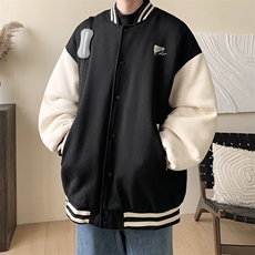 ！棒球服棉衣男棉衣男士棉服男冬季棉袄外套男BJM451-P90，男装棉衣，电商B371