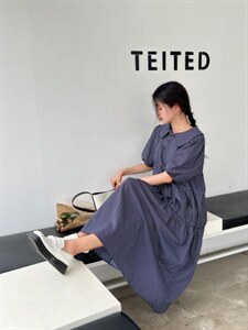 时尚韩版宽松连衣裙，胖瘦都能穿，女装连衣裙，衣宫主