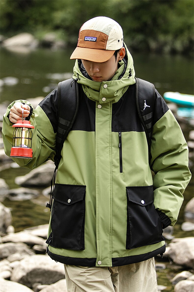 森系棉衣男防风防水冲锋衣棉服棉袄加厚棉服外套YH-MY2302-P100,男装夹克,星座717