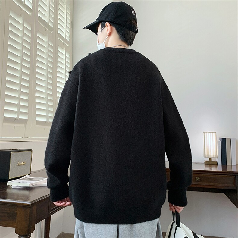 【新品】2025秋冬男士时尚休闲百搭针织毛衣潮流-M032-P50,男装针织衫/毛衣,星座1105-1