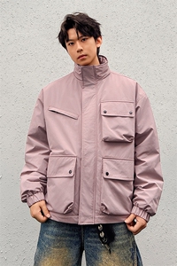 美式新款秋冬多口袋户外机能休闲棉衣外套 A436-W990-P95138图片
