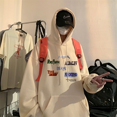 ！连帽圆领卫衣男装港风帽衫男LM163-P35，男装卫衣，电商B367