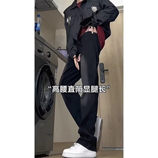 美式高街复古牛仔裤男新款宽松直筒长裤513ACK2652加绒43常规39，男装牛仔裤，星座513A
