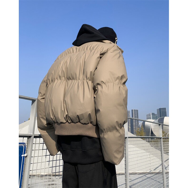 DHT34-P90新款2025年男士潮流百搭韩系港风棉服外套棉衣,男装棉衣,星座603-2
