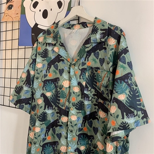 2025夏装新款短袖衬衫沙滩服A158-CS612-P38图片