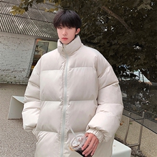 [二开款]D2200-TP60控价88冬季纯色棉袄加厚宽松百搭情侣棉衣服，男装棉衣，电商A102-1