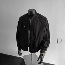 美式ins棒球服外套潮牌宽松痞帅飞行员夹克情侣外套J51339P65，男装夹克，电商A247