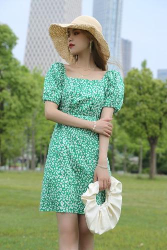 夏季新款绿色系。,女装,维纳真蒂 纳易莲