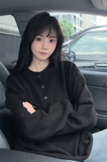 现货20W件百搭亨利领宽松老钱风高品质针织毛衣MY109-特P45控88，男装针织衫/毛衣，电商A001-1