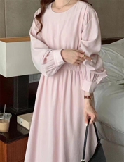 春夏新品，韩味超美连衣裙，女装连衣裙，亿炫(5F)