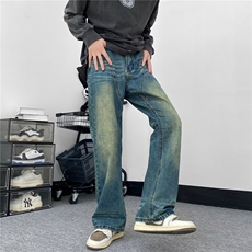 美式牛仔裤男款秋季长裤潮N0017P48，男装牛仔裤，星座1116-2