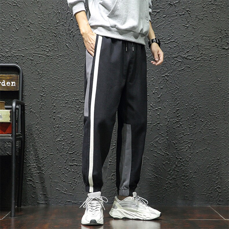 黑墙秋冬新款男士潮流大码休闲裤QT91098%棉2%纤维,男装休闲裤,星座617B