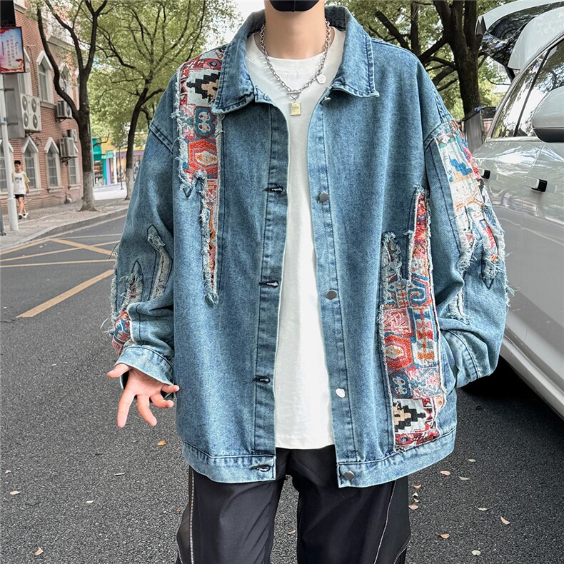 外套男ins高街潮牌港风日系原宿风韩版潮流宽松夹克JK2560-P70,男装夹克,星座308B-2