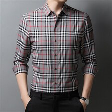 男式服装秋季新款衬衫男长袖翻领休闲四季可穿衬衣XY2201-P78，男装衬衫，星座1105-3