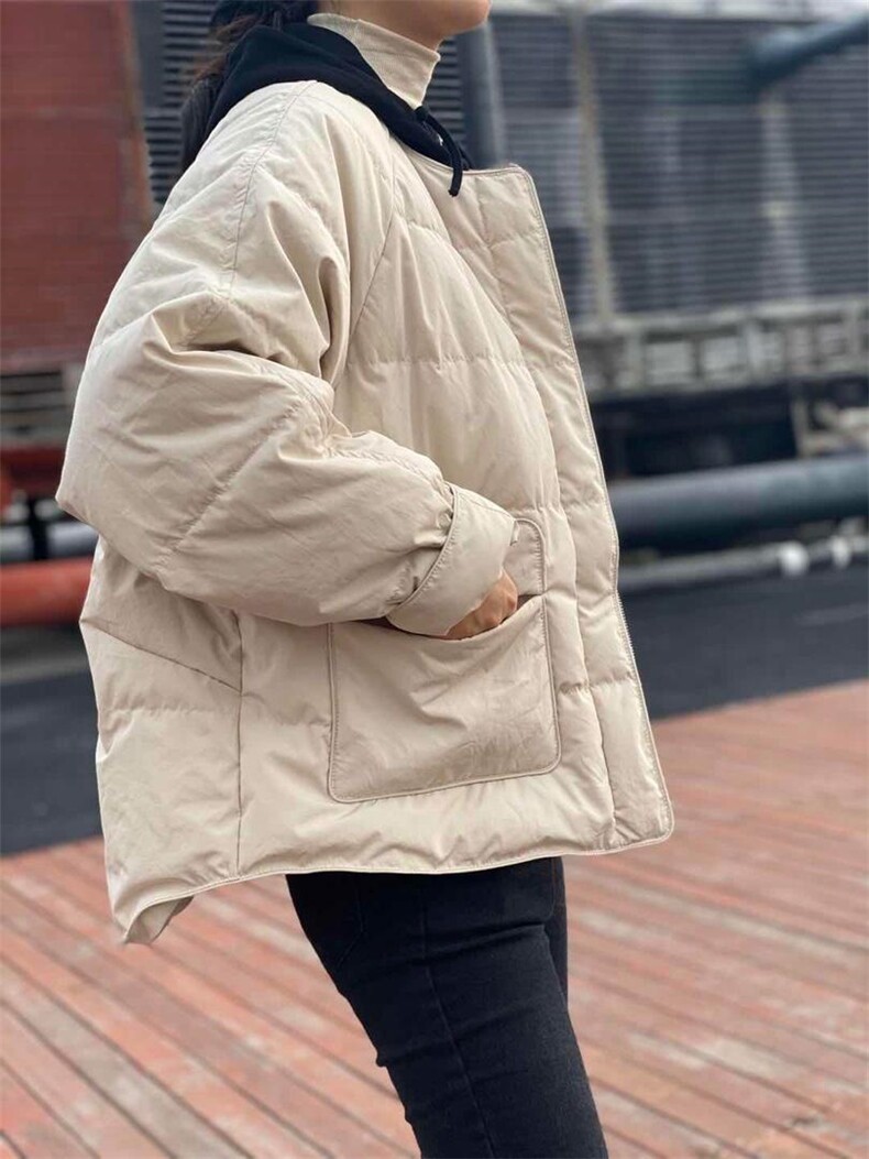 现货：圆领羽绒,女装,D壹