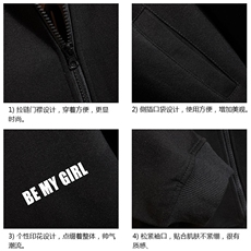 KS21004-P38连帽开衫卫衣男运动外套大码班服砖墙挂拍，男装卫衣，电商A040A