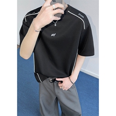 2026夏季新款复古270g华棉印花短袖T恤DT6207特P30建议零售价78，男装T恤，电商A001-1
