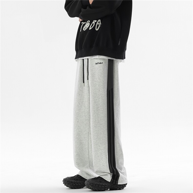 拼接抖音得物品质拼接休闲裤k47p50控88现货足,男装休闲裤,星座1011-1