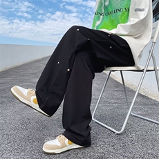男春季新款时尚潮流休闲裤纽扣西裤ZD35P35，男装休闲裤，星座1116-2
