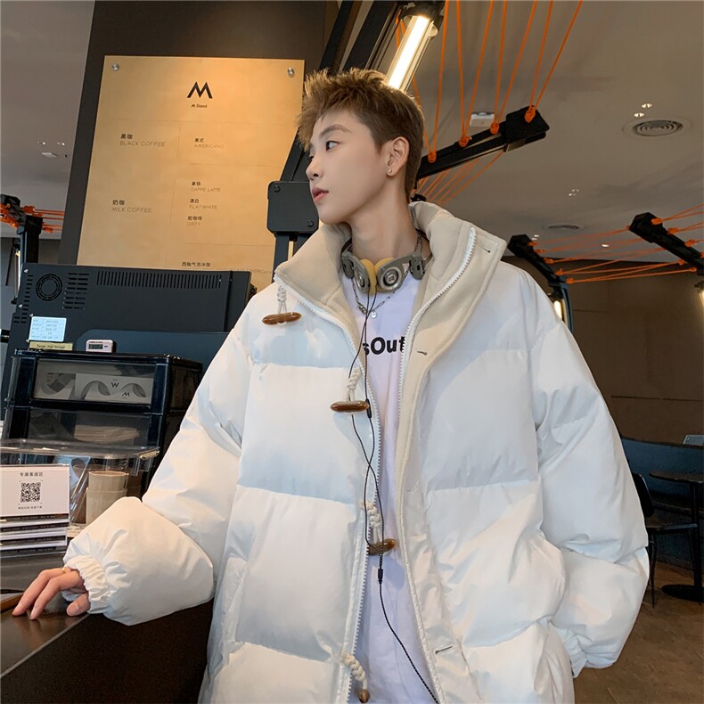 MY246-特批105控168冬装美式立领机车棉服情侣棉衣面包服外套男,男装棉衣,电商B370