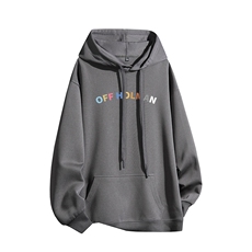 得物供货、复合重磅420克现货连帽卫衣宽松HD019-1-HML407-特P45，男装卫衣，电商019-1