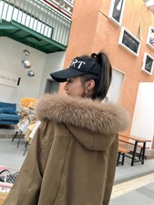 爆版大毛领派克服排单款外套好卖哦，其它，金地雪