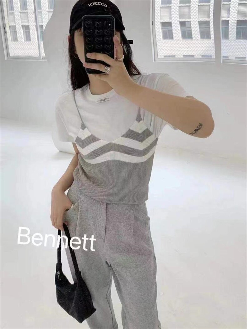 现货夏季新款可拆卸两件套，其它，YYBennett