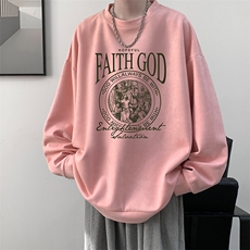 麂皮绒卫衣男大码重磅长袖t恤男JW81388-P35，男装卫衣，电商A040
