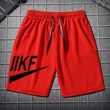 嘻哈男裤运动裤篮球毛圈短裤打球裤男潮街头裤子潮牌欧美F092，男装休闲裤，星座509