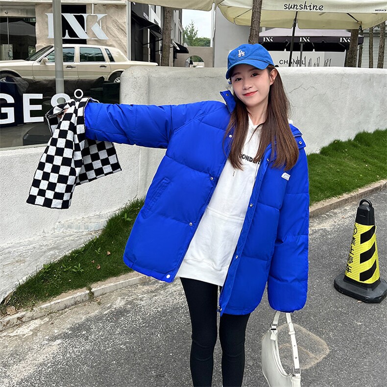 2025新版棉服秋冬短款潮流时尚韩版宽松棉服M104-p60图片
