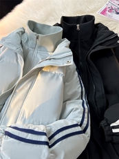 ！2025新款加厚棉服冬季假两件情侣立领棉衣CM98872-P88特，男装棉衣，星座815A