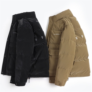 冬季新款立领皮羽绒服男 短款外衣 保暖羽绒外套Y6803-P195图片