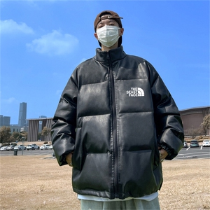 均可提供短视频 高品质港风东面百搭PU皮加厚棉衣PM30-p110控148图片