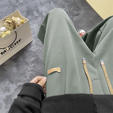 2023秋冬舒适百搭显瘦休闲卫裤WK78特批32-加绒特批38，男装休闲裤，星座718-1