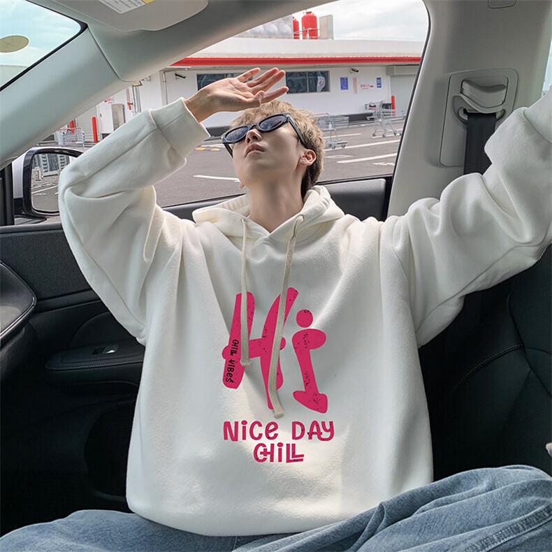 连帽卫衣男大码胖子帽衫大号运动服WY2418-P35,男装卫衣,电商A040