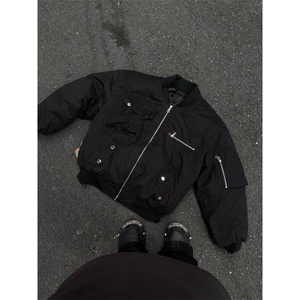 美式高街机能飞行员夹克棉衣ZM0102-P100图片