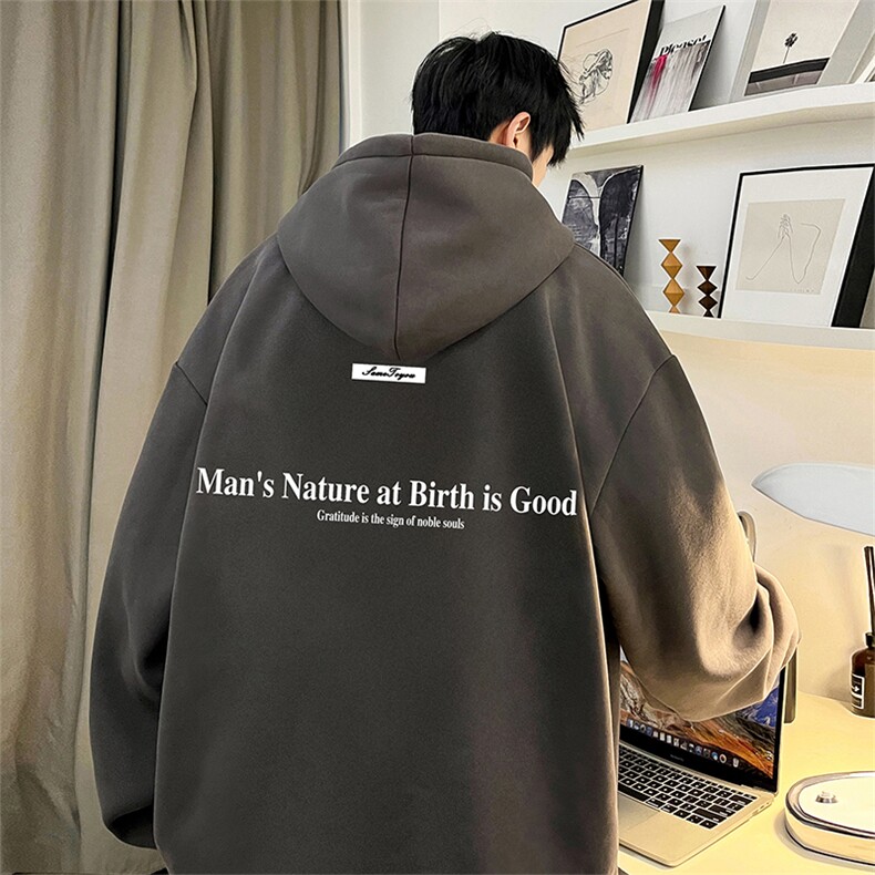 抖音得物供货可提供视频2024春季新款重磅美式卫衣DL1876,男装卫衣,电商A486