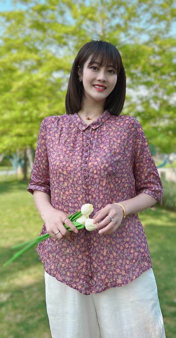 纯苎连衣裙小衫裤子裙子衬衣 时尚风 风淑女风休闲风，女装连衣裙，川哲